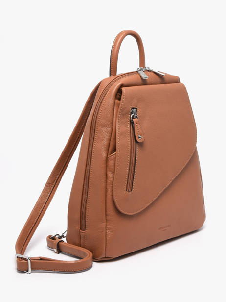 Backpack Leather Hexagona Brown confort 464783 other view 1