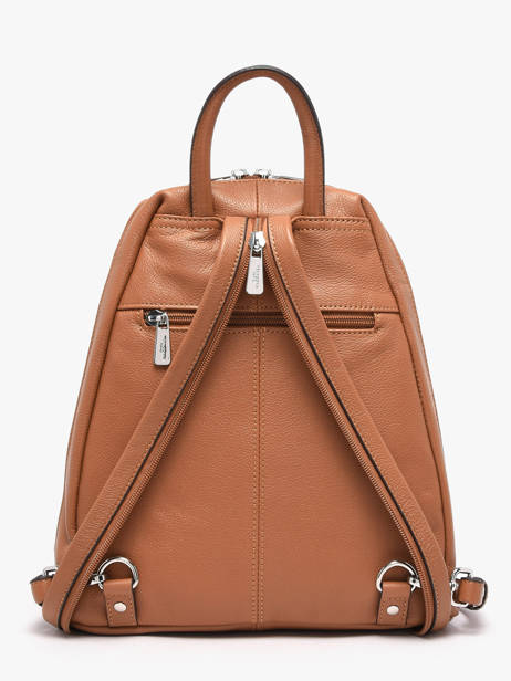 Backpack Leather Hexagona Brown confort 464783 other view 3