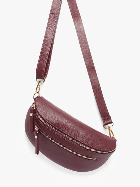 Belt Bag Leather Milano Brown caviar CA23111O other view 2