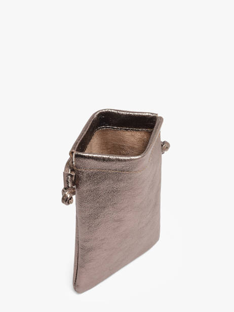 Shoulder Bag Nine Leather Milano Silver nine NI26061 other view 3