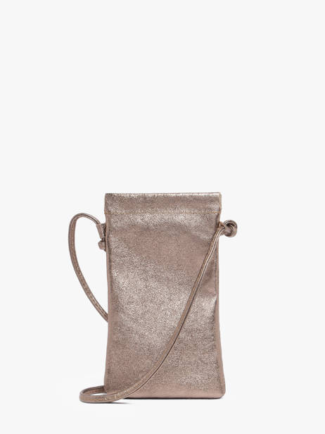 Shoulder Bag Nine Leather Milano Silver nine NI26061 other view 4