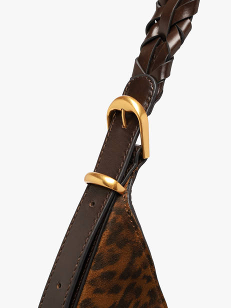 Shoulder Bag Jess Leather Vanessa bruno Brown jess 10V40917 other view 2