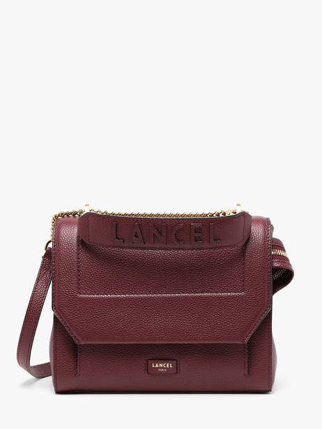 Top Handle M Ninon Leather Lancel Violet ninon A09222