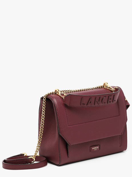 Top Handle M Ninon Leather Lancel Violet ninon A09222 other view 1