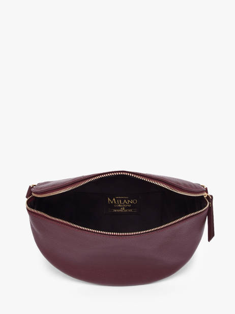 Belt Bag Leather Milano Red caviar CA21123O other view 2