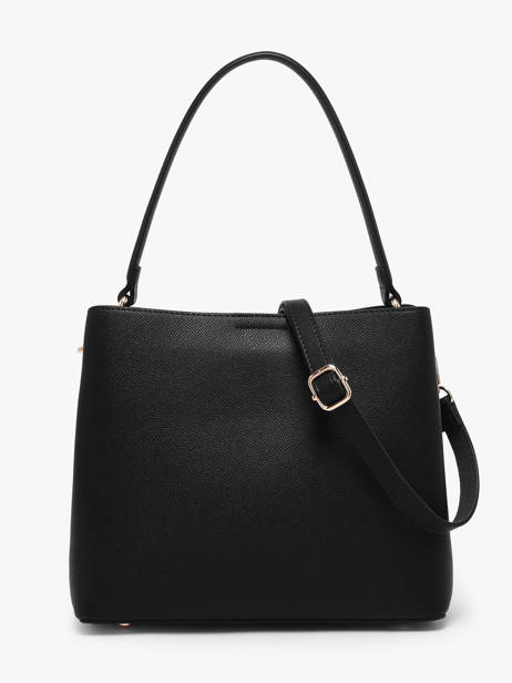 Sac Porté épaule Saffiano David jones Noir saffiano 4 vue secondaire 4