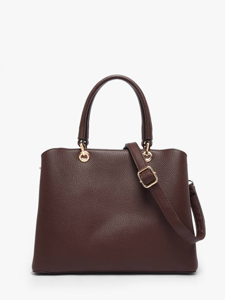 Sac Porté Main Grained Gallantry Marron grained 1 vue secondaire 3