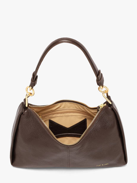 Sac Porté épaule Rejina Cuir Nat et nin Marron vintage REJINA vue secondaire 3