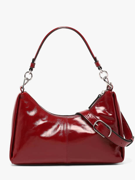 Shoulder Bag Vintage Leather Nat et nin Red vintage REJINA other view 4