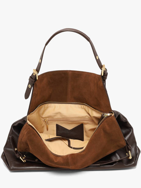 Shoulder Bag Nat et nin Brown vintage ATHENA other view 3