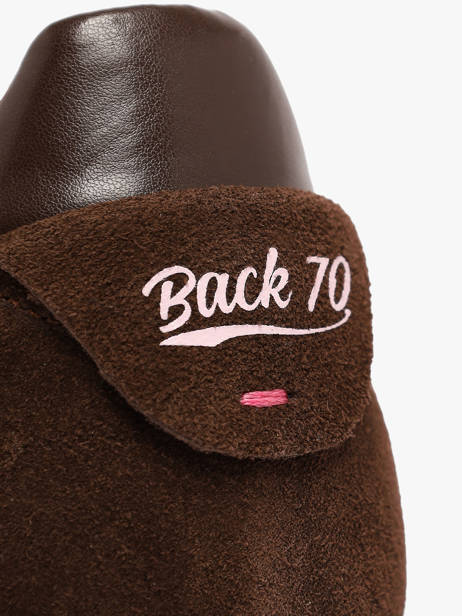 Sneakers In Leather Back 70 Brown women 73 other view 2