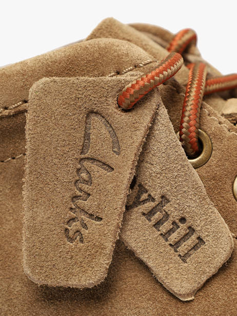 Boots In Leather Clarks Beige men 26320158 other view 2