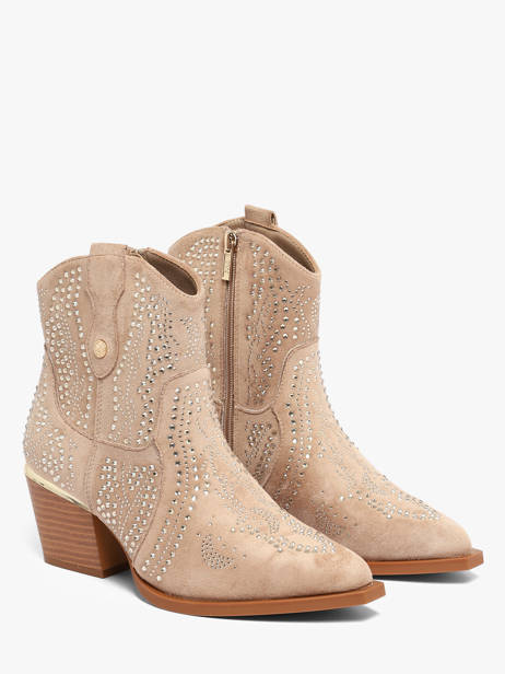 Santiago Boots Xti Beige women 146100 other view 1