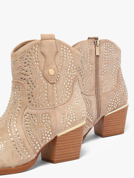 Santiago Boots Xti Beige women 146100 other view 2