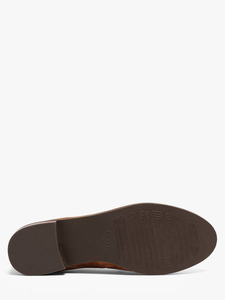 Moccasins In Leather Mam'zelle Brown women CSIUV28 other view 4