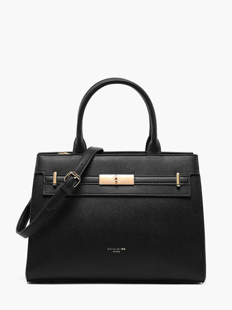 Satchel Saffiano David jones Black saffiano CM8609