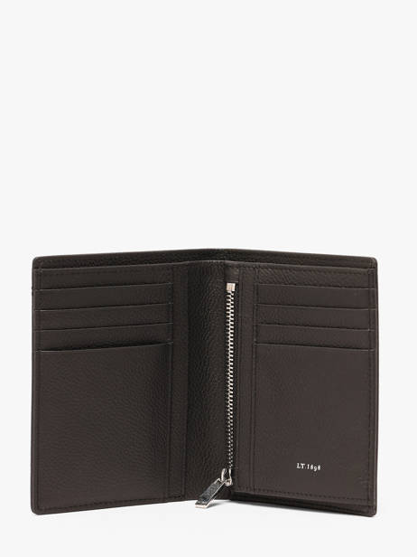 Wallet Leather Le tanneur Black lucien graine THGR3301 other view 1