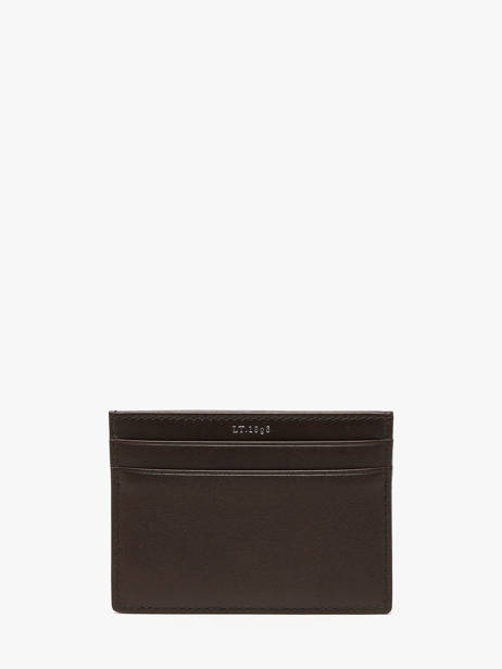 Card Holder Leather Le tanneur Brown lucien huile THHU3500 other view 2