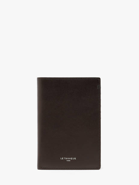 Wallet Leather Le tanneur Brown lucien huile THHU3311