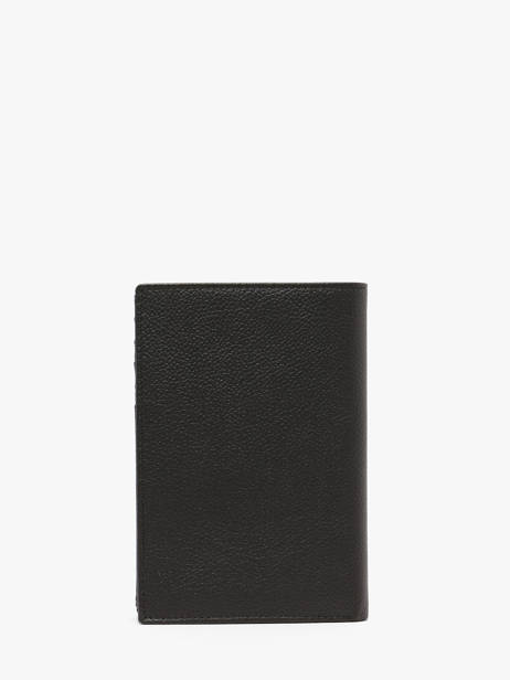 Wallet Leather Le tanneur Black lucien graine THGR3311 other view 3