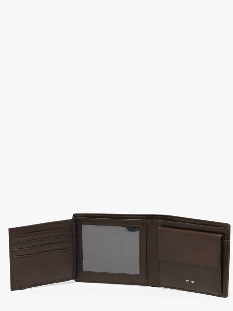 Wallet Leather Le tanneur Brown lucien huile THHU3350 other view 2