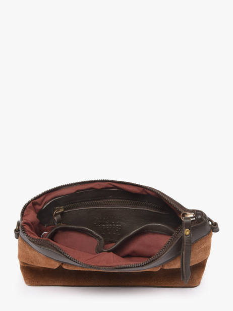 Shoulder Bag Vienne Leather Basilic pepper Brown vienne BVIE01 other view 4