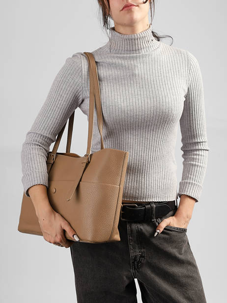 Shoulder Bag New Grained Gallantry Beige new grained DG5824 other view 1