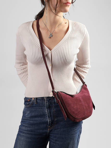Sac Bandoulière Mini Rodeo Nat et nin Rouge vintage MINRODEO vue secondaire 1
