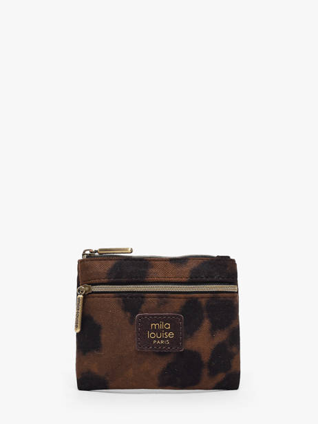Coin Purse Mila louise Brown lp3 16085LP3