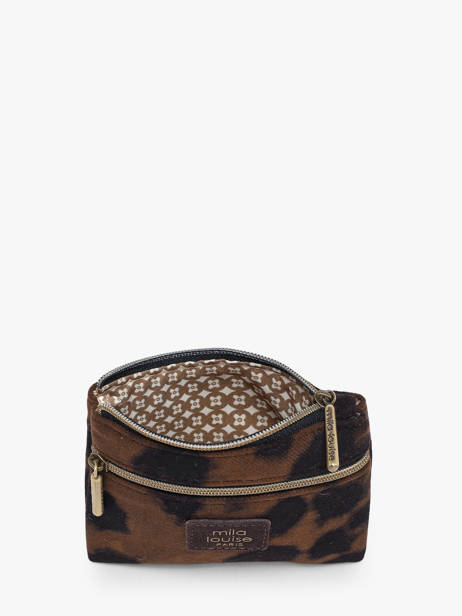 Coin Purse Mila louise Brown lp3 16085LP3 other view 1