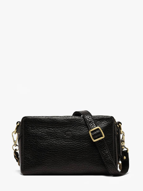 Shoulder Bag Vintage Leather Mila louise Black vintage 23673E1 other view 4