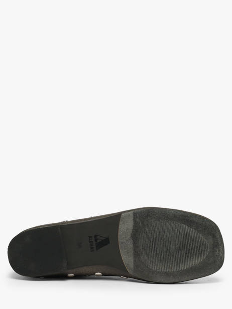Ballerinas Rosalind In Leather Alohas Brown women 10143501 other view 4