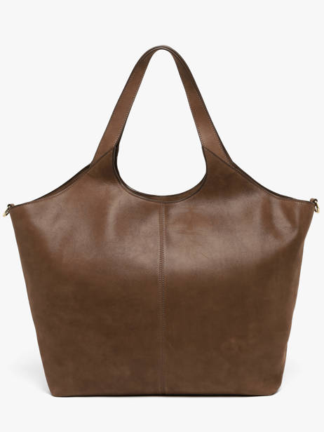 Nubuck Leather Dubai Shoulder Bag Nathan baume Brown riverside 3NG other view 3