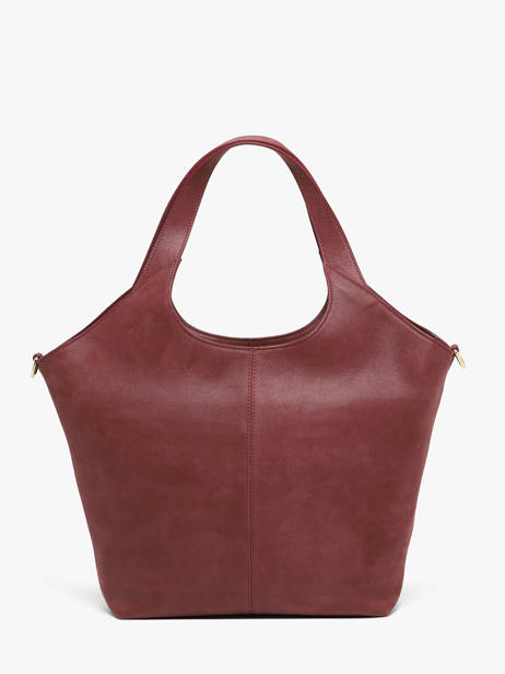 Nubuck Leather Prague Shoulder Bag Nathan baume Red riverside 2NG other view 3
