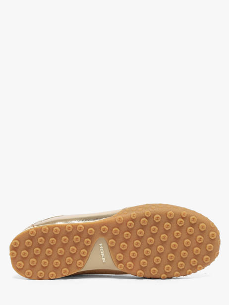 Sneakers In Leather Hoff Gold women 22661404 other view 4