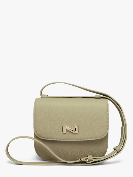 Leather Penelope Crossbody Bag Nathan baume Green odyssey 1