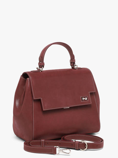Nubuck Leather Louise Top-handle Bag Nathan baume Red dynasty 1NG other view 1