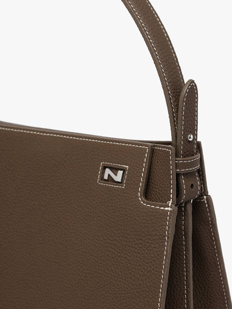 Leather Elisabeth Top-handle Bag Nathan baume Brown dynasty 4 other view 2