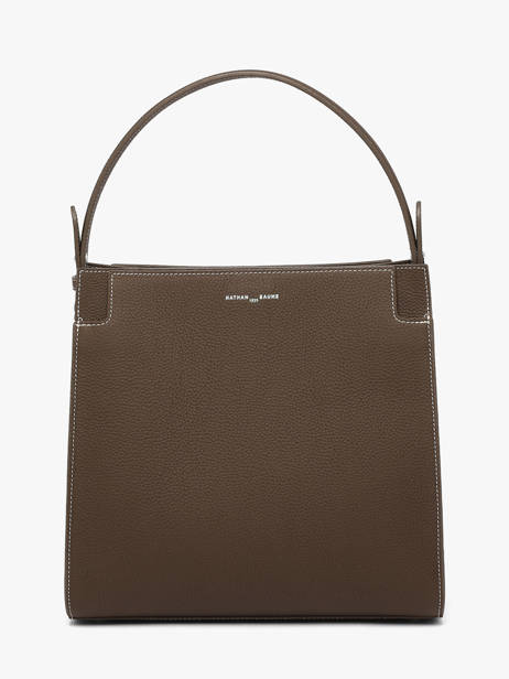 Leather Elisabeth Top-handle Bag Nathan baume Brown dynasty 4 other view 4