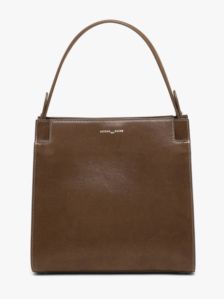 Nubuck Leather Elisabeth Top-handle Bag Nathan baume Brown dynasty 4NG other view 4