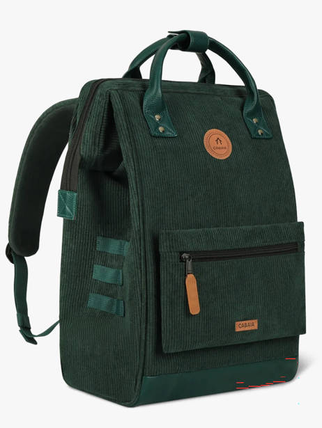 Adventurer Large - Backpack Cabaia Green adventurer L other view 3