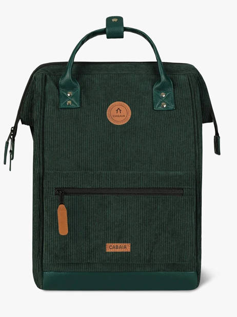 Adventurer Medium - Customisable Backpack  Cabaia Green adventurer BAGS