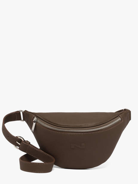 Leather Small Derby Belt Bag Nathan baume Brown n city 25