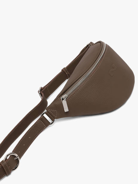 Leather Small Derby Belt Bag Nathan baume Brown n city 25 other view 1