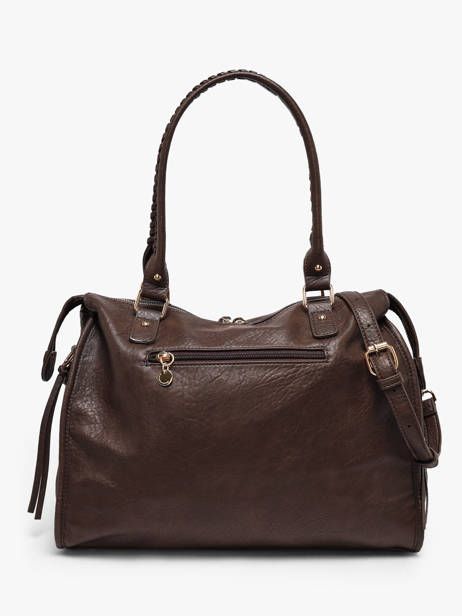 A4 Size Shoulder Bag Bride Lulu castagnette Brown bride 3 other view 3