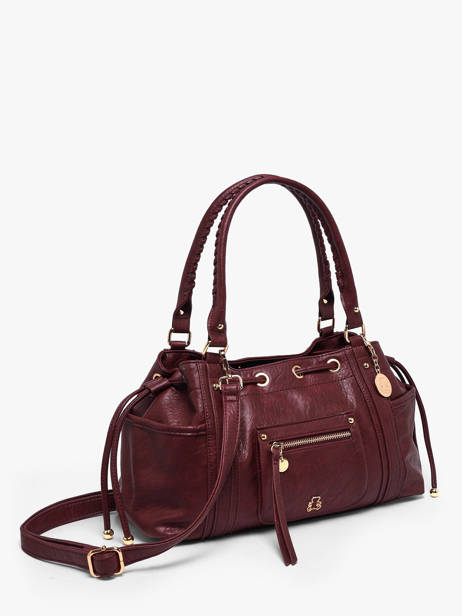 Shoulder Bag Bride Lulu castagnette Red bride ALEXANE other view 1