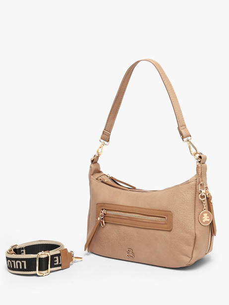 Shoulder Bag Zip Lulu castagnette Beige zip BARRY other view 1