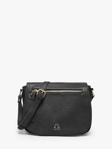 Shoulder Bag Zip Lulu castagnette Black zip 3