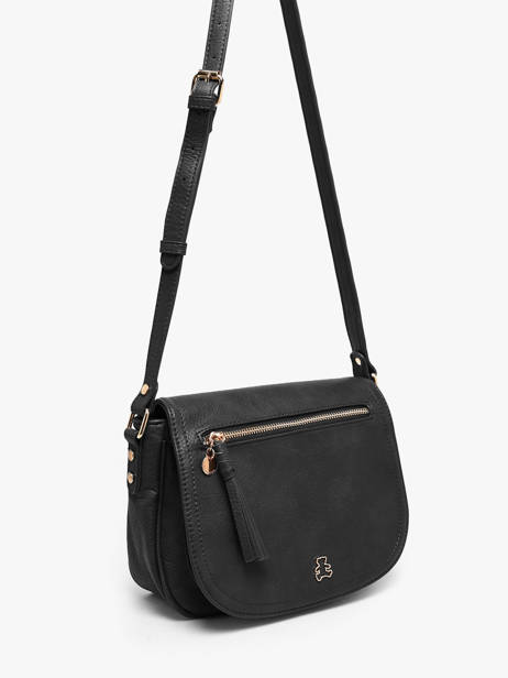 Shoulder Bag Zip Lulu castagnette Black zip 3 other view 1