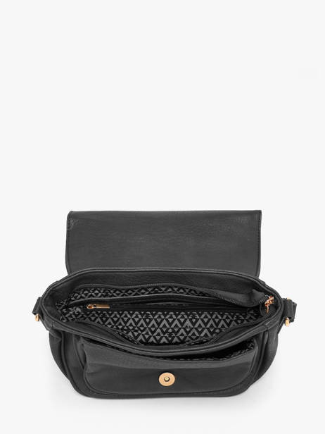 Shoulder Bag Zip Lulu castagnette Black zip 3 other view 2